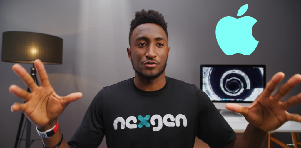 Tech Youtuber Marques Brownlee